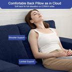 COMAX Convertible Sofa Bed Queen, Folding Fold Out Couch Bed, Floor Futon Couch - Image 6