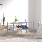 ROMGUAR CRAFT 2 Tier Bamboo Shoe Rack - Image 7