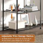23 Inch to 50 Inch Floor Small Corner TV Stand - Image 6