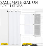 NICETOWN Draperies Curtains Panels, Blocking Out 50% Sunlight Window Treatment - Image 5