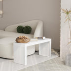 Bamboo Indoor Long Dining Bench, Outdoor Modern Wood Benches 35 Inch Bamboo - Image 7