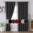 Joydeco 96 Inch Blackout Curtains - Image 5
