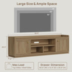 SICOTAS TV Stand Entertainment Center - Image 5