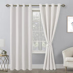Blackout Curtains for Bedroom, 52 x 84 Inches Long, 2 Panels | Thermal - Image 8