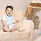 MOMCAYWEX Kids Sofa, 2-in-1 Flip-Out Foam Couch - Image 2