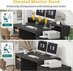 TVU Farmhouse Computer Desk - Image 7