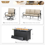 Sophia & William Patio Furniture Sets - Image 6