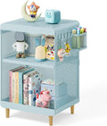 SYKIARIOL Kids Nightstand for Girls, Metal Bedside Table by SYKIARIOL