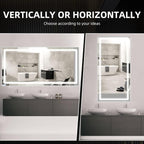 72x36 Inches LED Bathroom Mirror - Image 6