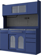 VilroCaz Freestanding Large Kitchen Pantry, Wooden Kitchen Large Coffee Bar - Image 8