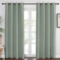 NICETOWN Blackout Sage Green Curtain 84 inch Length by NICETOWN