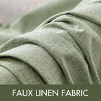 MIULEE 100% Blackout Linen Curtains - Image 5