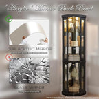 Anwick Corner Display Curio Cabinets - Image 5