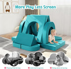 Kids Modular Play Sofa Convertible Foam Play Mat, Transformable Into a Game - Image 6