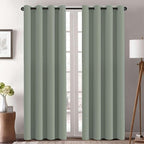 H.VERSAILTEX Thermal Insulated Blackout Window Panels Microfiber by HVERSAILTEX