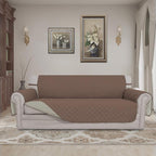 Easy-Going Reversible Couch Cover, 4 Seater Sofa, Washable Slipcover - Image 2
