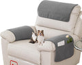 Armrest Covers - Arm Chair Covers Set of 3 Recliner Chair Covers, by Obliqwin