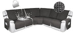 HDCAXKJ 100% Waterproof Reclining Sectional Couch Covers L Shape Recliner Sofa by HDCAXKJ