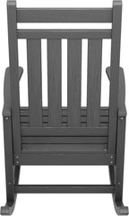 SERWALL Oversized Rocking Chair, Outdoor Rocking Chair - Image 7