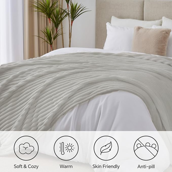 BEDELITE Ribbed King Size Blanket - Image 6