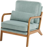 VINGLI Upgraded Premium Corduroy Accent Chairs Set of 2, Upholstered Arm Chair - Image 9