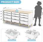 12 Drawers Storage Cabinet - Image 3