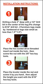 Furniture Levelers - Image 7