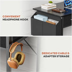DUMOS 32" Home Office Computer Desk - Image 7