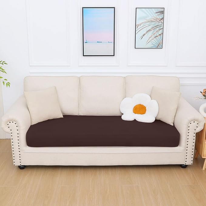 Milk Silk Couch Cushion Covers, Sofa Covers - Image 7