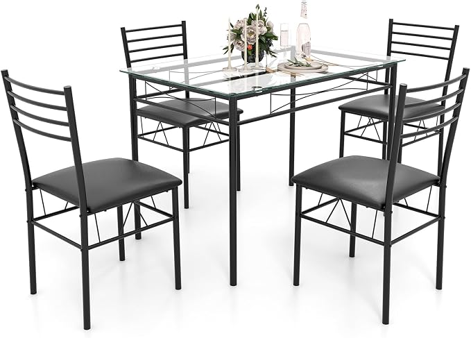 NAFORT 5-Piece Dining Table Set by NAFORT