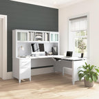 Bush Home 72-Inch L-Shaped Sit to Stand Desk - Image 2