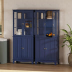 ARTPOWER 72" Freestanding Kitchen Pantry Storage Sideboard, Classical Tall - Image 7