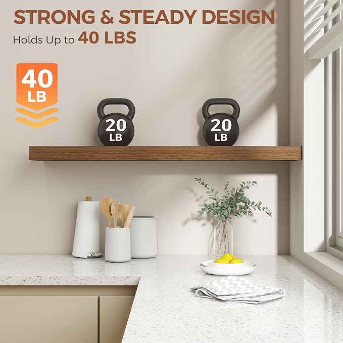 Dreamland 40 Inch Floating Shelves - Image 4
