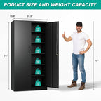 SISESOL Metal Storage Cabinet - Image 3