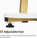 BEWISHOME Round End Table Side Table - Image 5