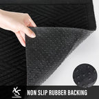 Sturdy Front Door Mat, Absorbent Muddy Dirt Resist Welcome Door Mats Outdoor - Image 4