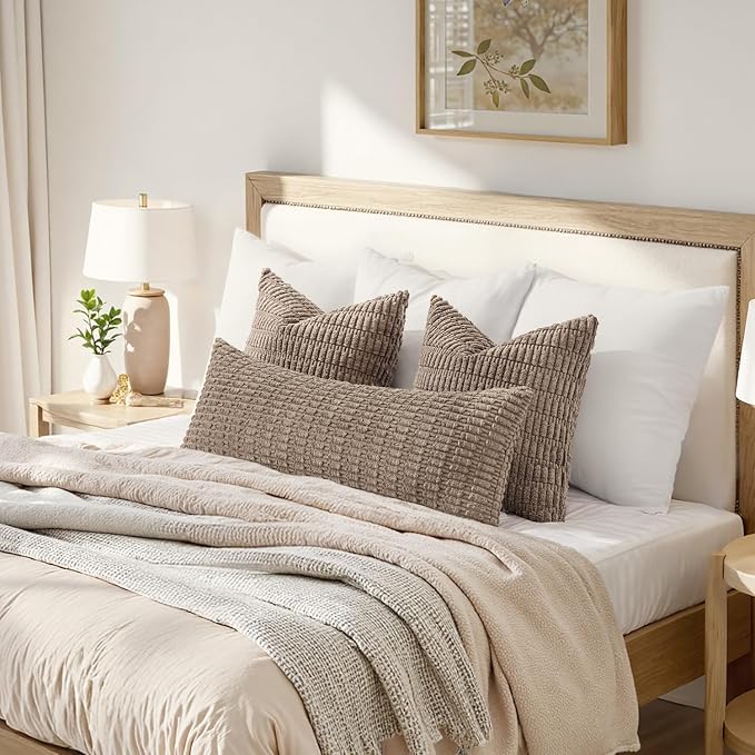 MIULEE Lumbar Corduroy Throw Pillow Cover - Image 2