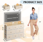 WLIVE Led Dresser for Bedroom, TV Stand for Bedroom - Image 2