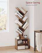 SUNMORY 6 Tier Tree Bookshelf - Image 8