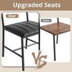 IRONCK Dining Table Set for 4, Kitchen Table - Image 5