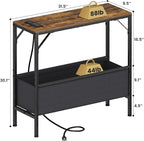Asgolion 31.5" Console Table, 9.5" D Entryway Table - Image 3