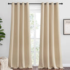 NICETOWN Bedroom Blackout Curtains Panels, 1 Pair, 55 inches by 94 Inch by NICETOWN