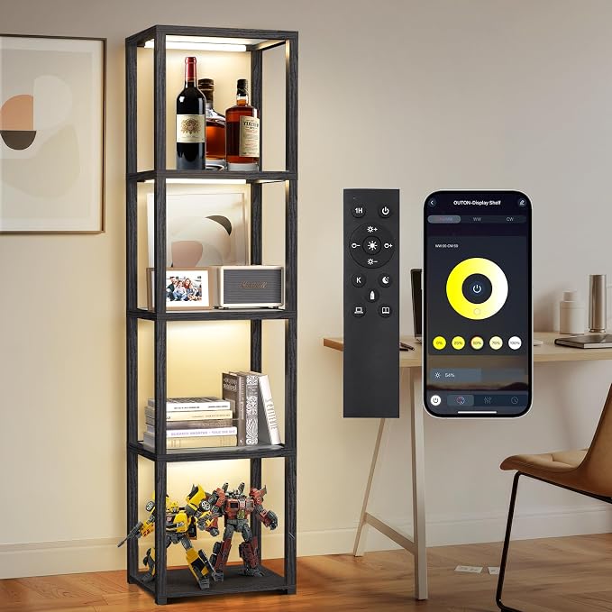 OUTON 67" Glass Display Shelf by OUTON