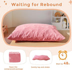 MAXYOYO 3 in 1 Kids Bean Bag Chair Couch, Convertible Chair Folds from Bean Bag - Image 9