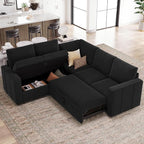 Belffin Modular Sectional Sleeper Sofa - Image 3
