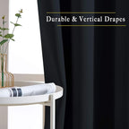 NICETOWN Blackout Curtain Panels 72 inches Length - Image 5