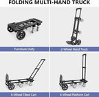 KEDSUM 3-in-1 Convertible Dolly Cart - Image 2