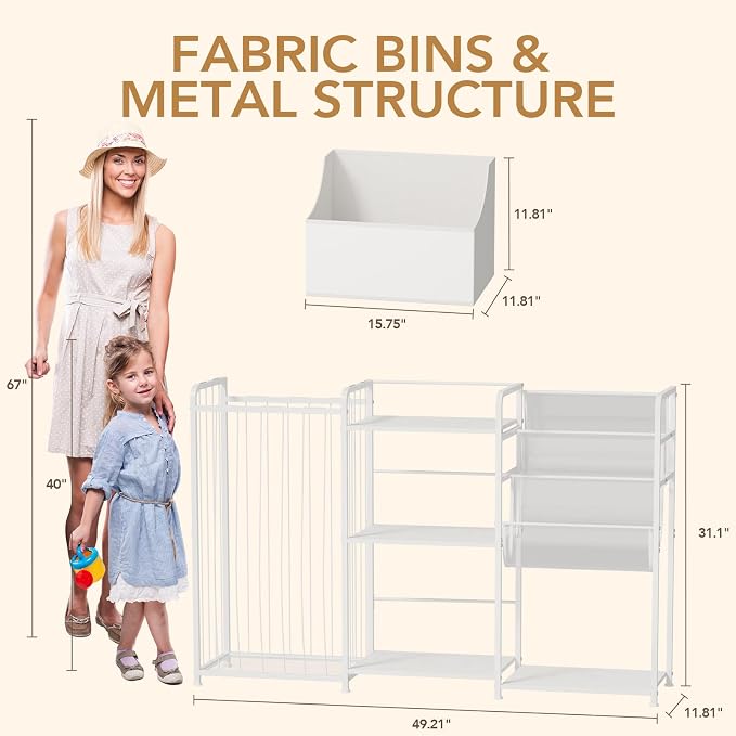 BBLIKE 3in1 Stuffed Animal Storage Organizer - Image 2