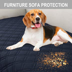 Genina L Shape Couch Cover, Sectional Couch Chaise Covers, Waterproof Washable - Image 5