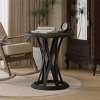COZAYH Round Farmhouse End Table - Image 6